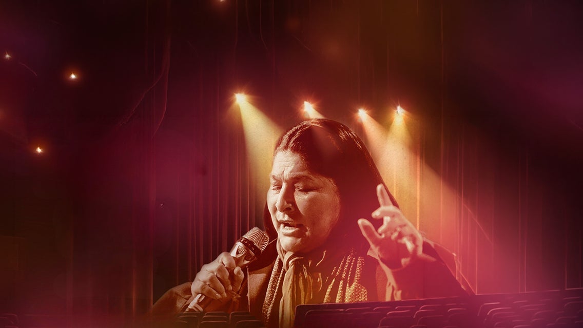 Flyer de Homenaje a Mercedes Sosa "Con la piel de América"