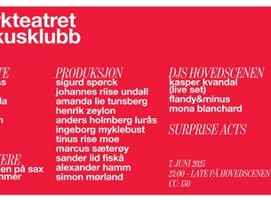 PARKTEATRET SIRKUSKLUBB