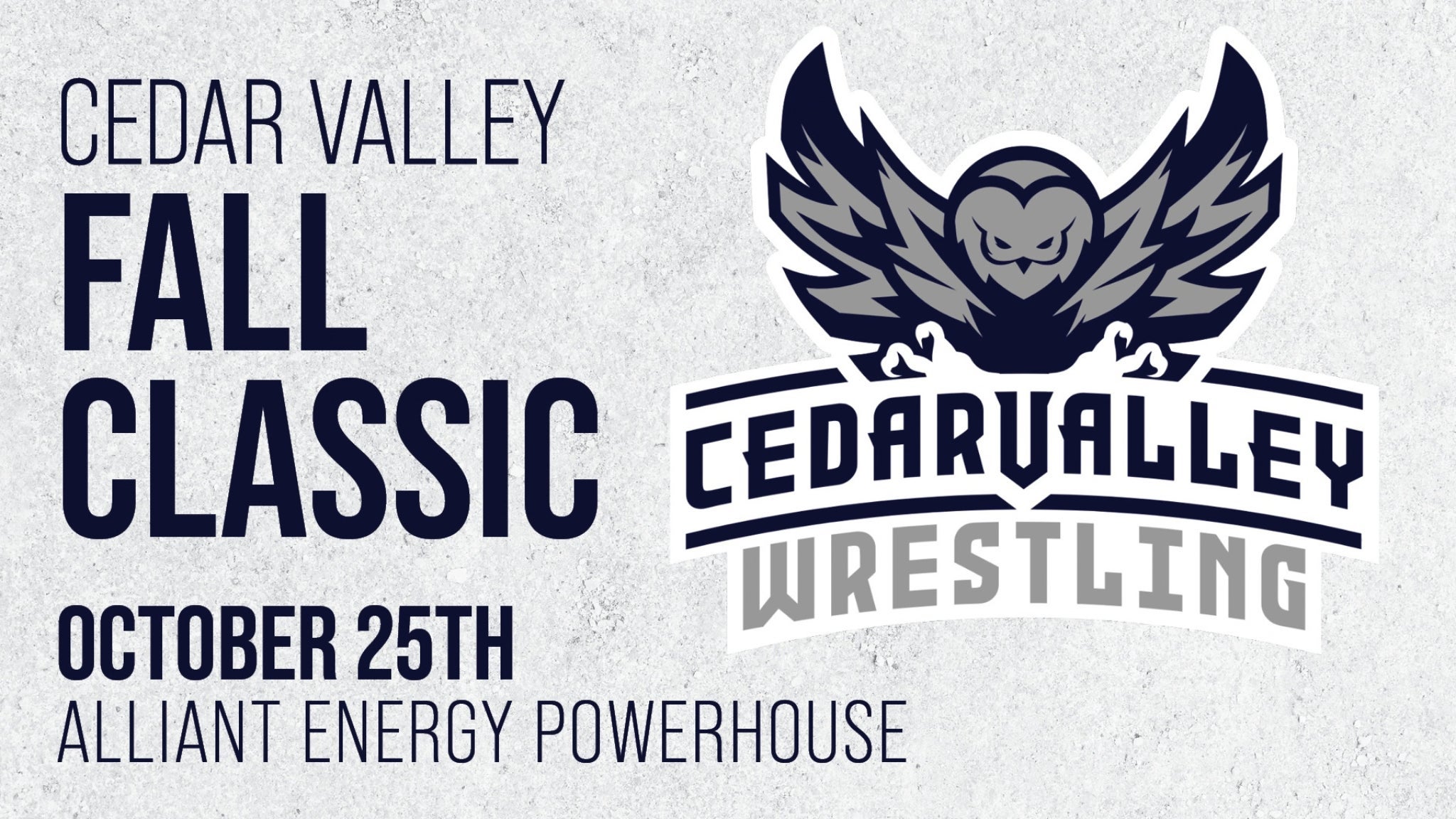Cedar Valley Fall Classic - Wrestling