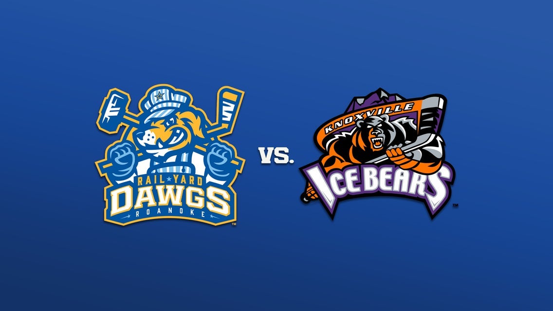 Photo of Roanoke Rail Yard Dawgs vs. Knoxville Ice Bears
