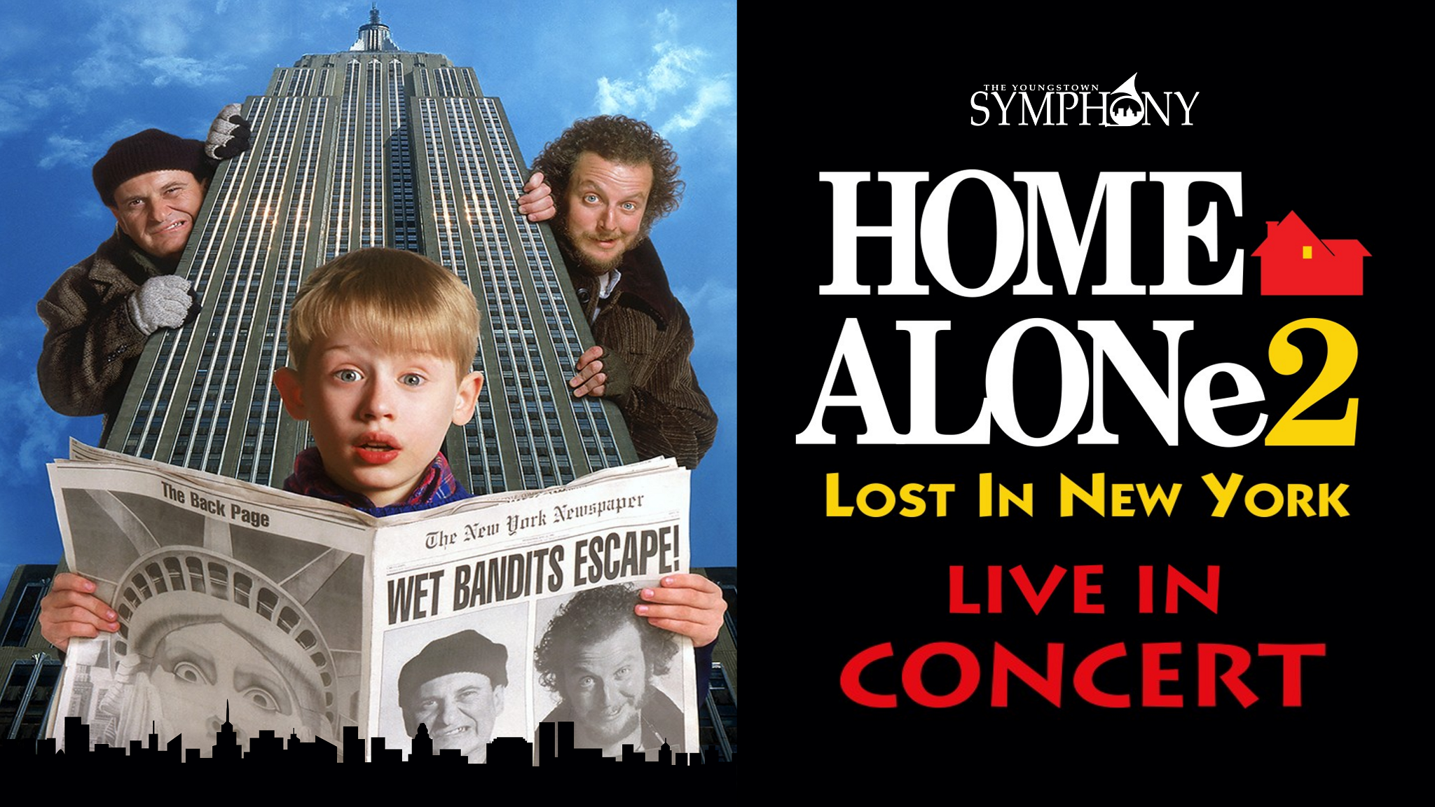 Youngstown Symphony Orchestra: Home Alone 2 — Powers Auditorium