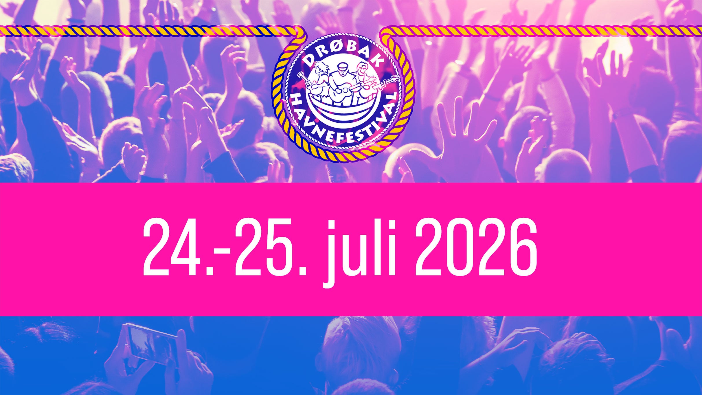 Early birds Drøbak Havnefestival 2026 | UTSOLGT