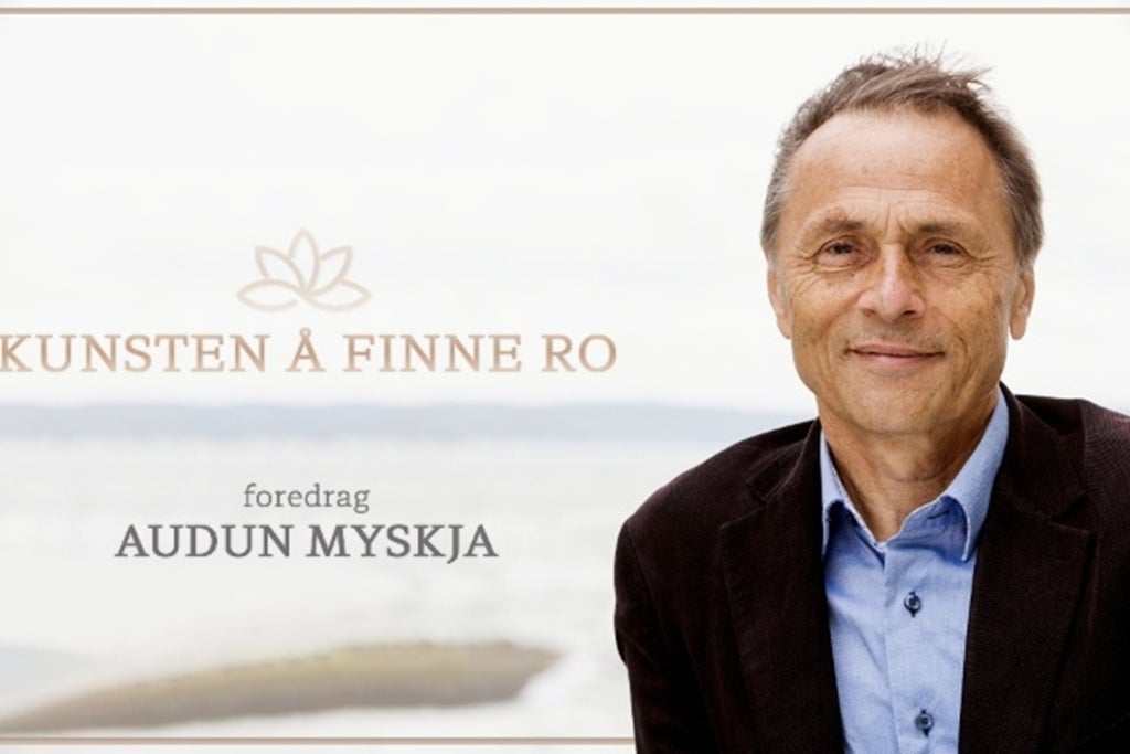 Audun Myskja - Kunsten å finne ro show poster