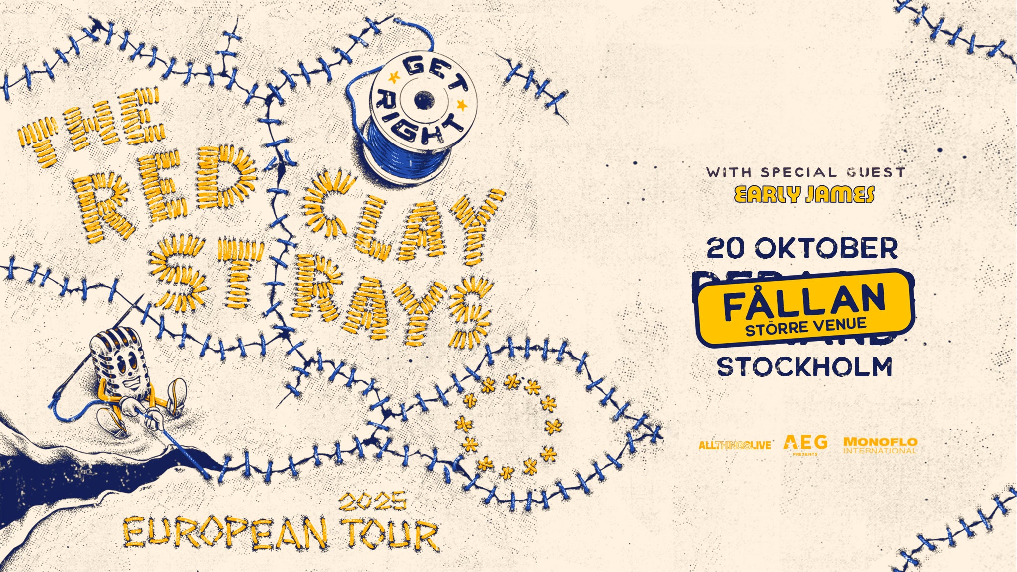 The Red Clay Strays: Get Right Europe Tour