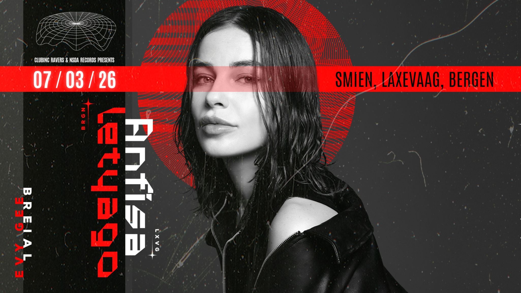 Anfisa Letyago + Evy Gee og Breial @ Smien – 2026-03-07