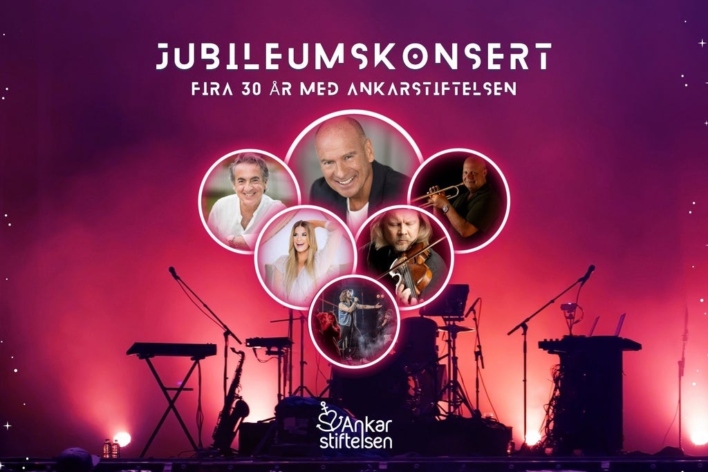 Jubileumskonsert - Fira 30 år med Ankarstiftelsen