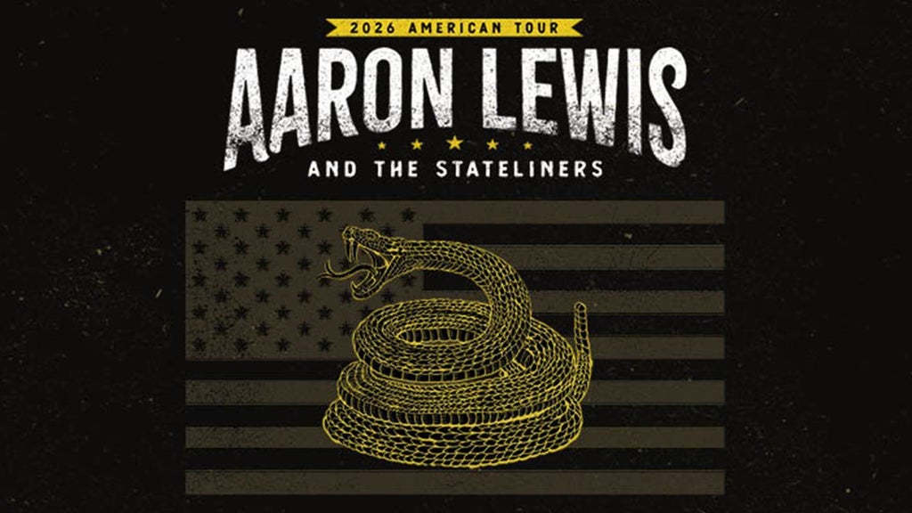 Photo of AARON LEWIS AND THE STATELINERS: 2026 AMERICAN TOUR
