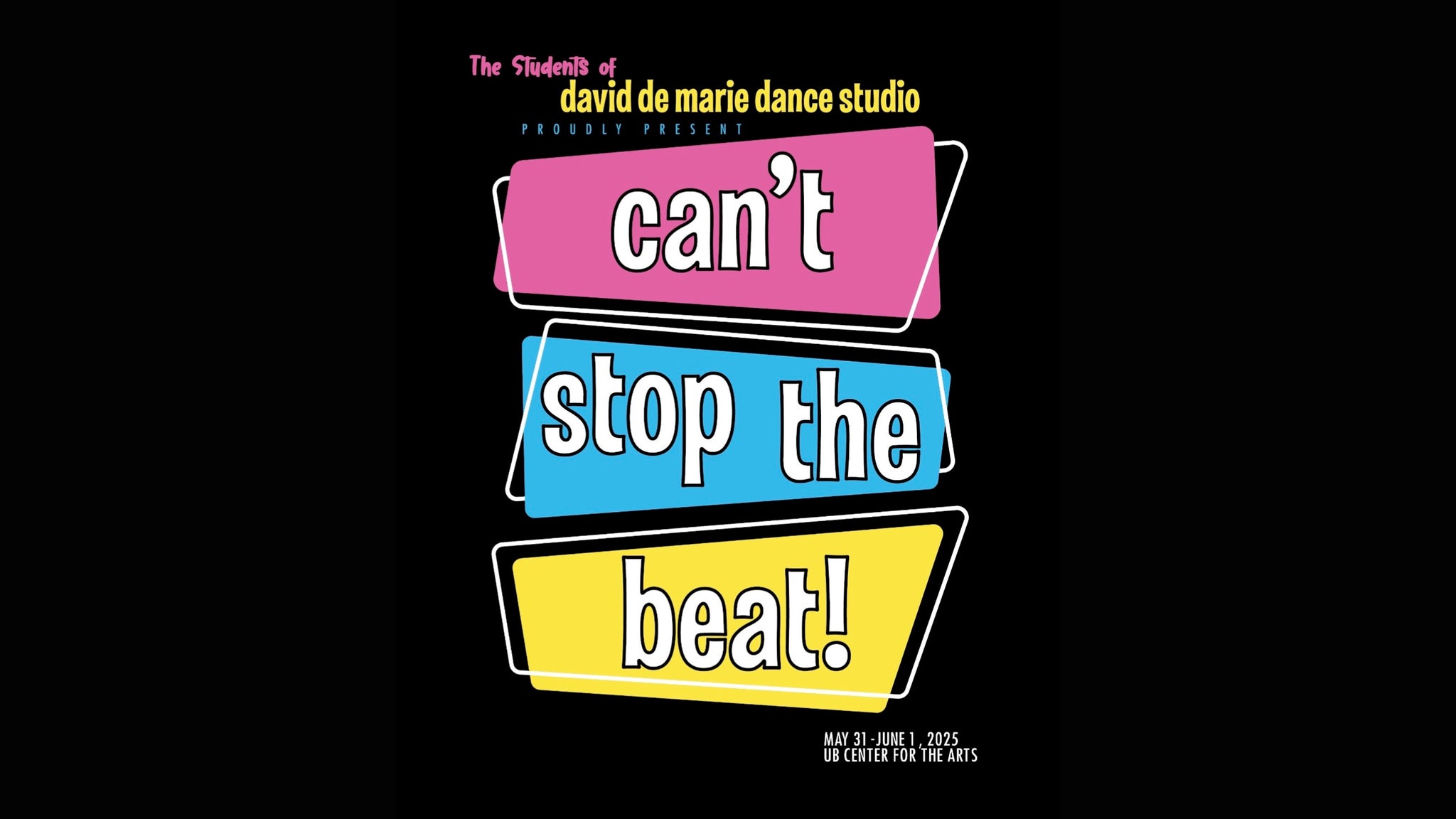 David de Marie Dance: Can't Stop The Beat