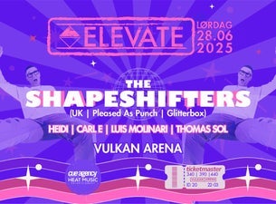 Bilde for arrangement ELEVATE | THE SHAPESHIFTERS (UK)