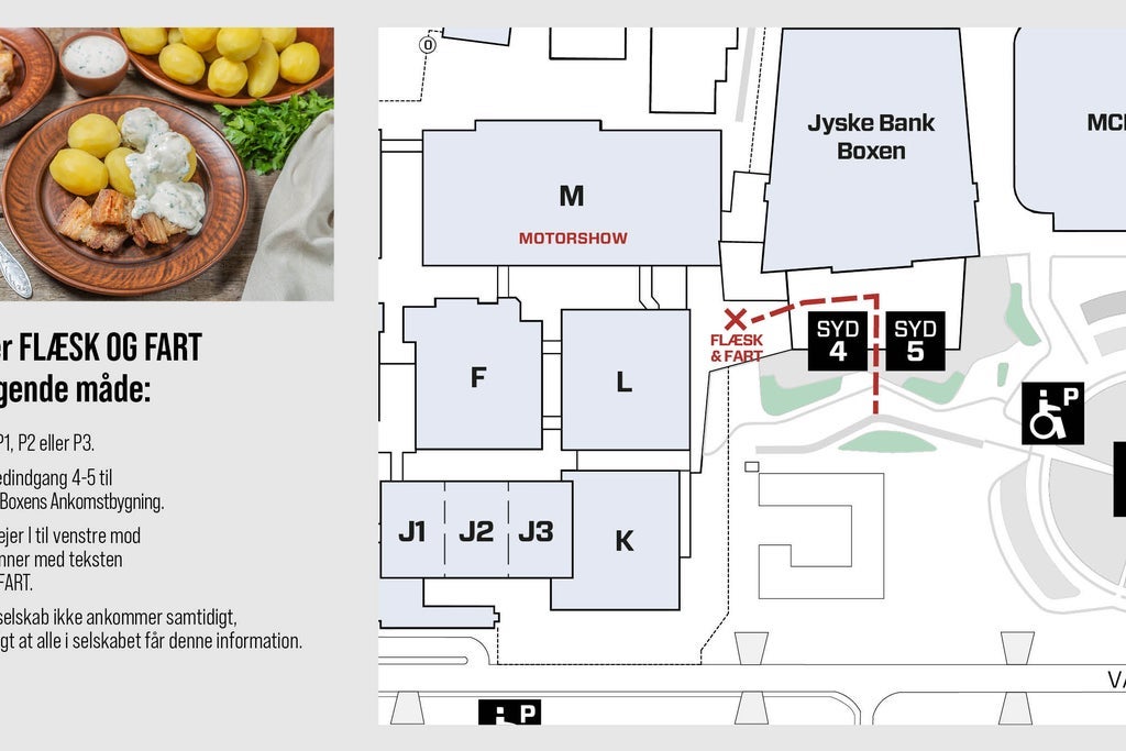 FLÆSK OG FART BUFFET 2027 - SPISNING - HORNFRI