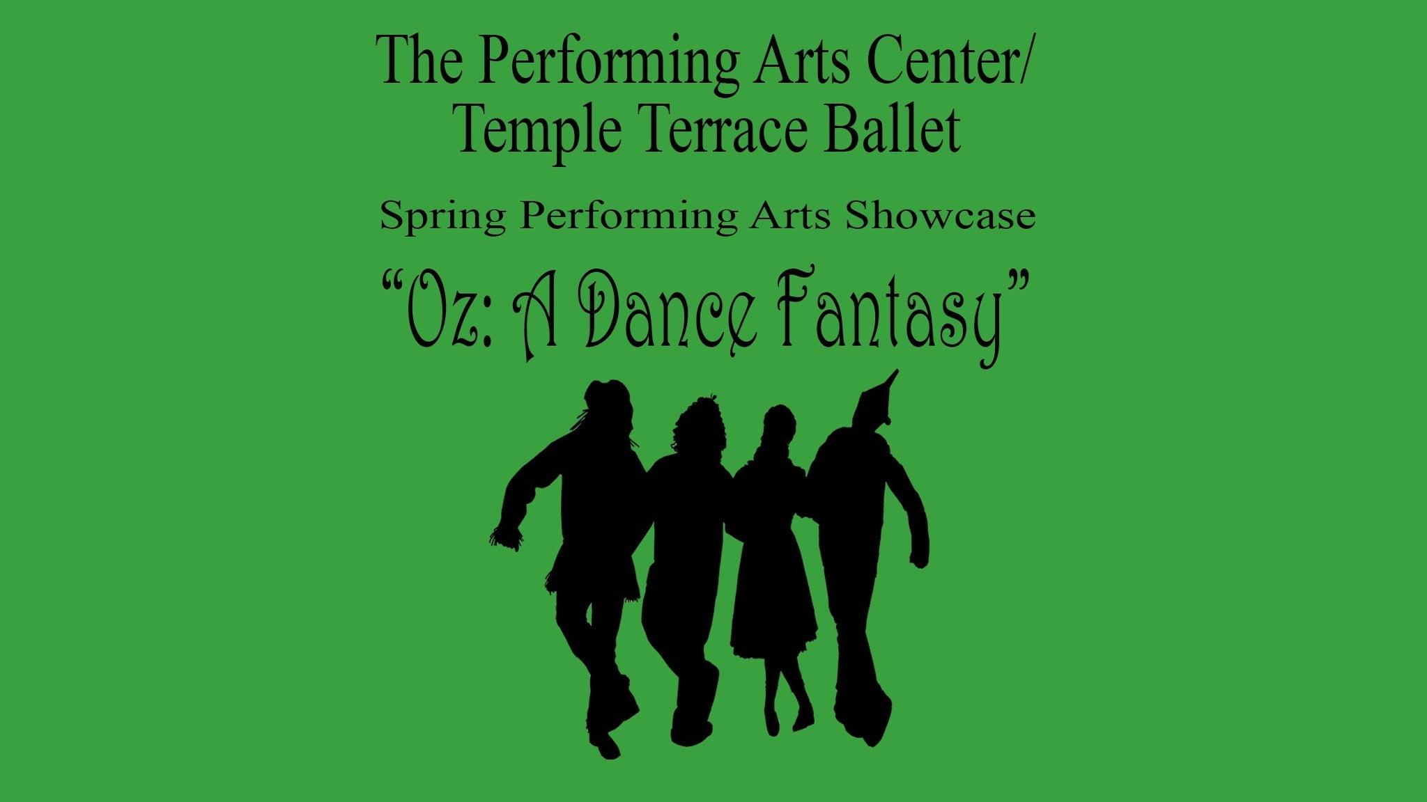 TEMPLE TERRACE BALLET: Oz - A Dance Fantasy at USF Theatre 1