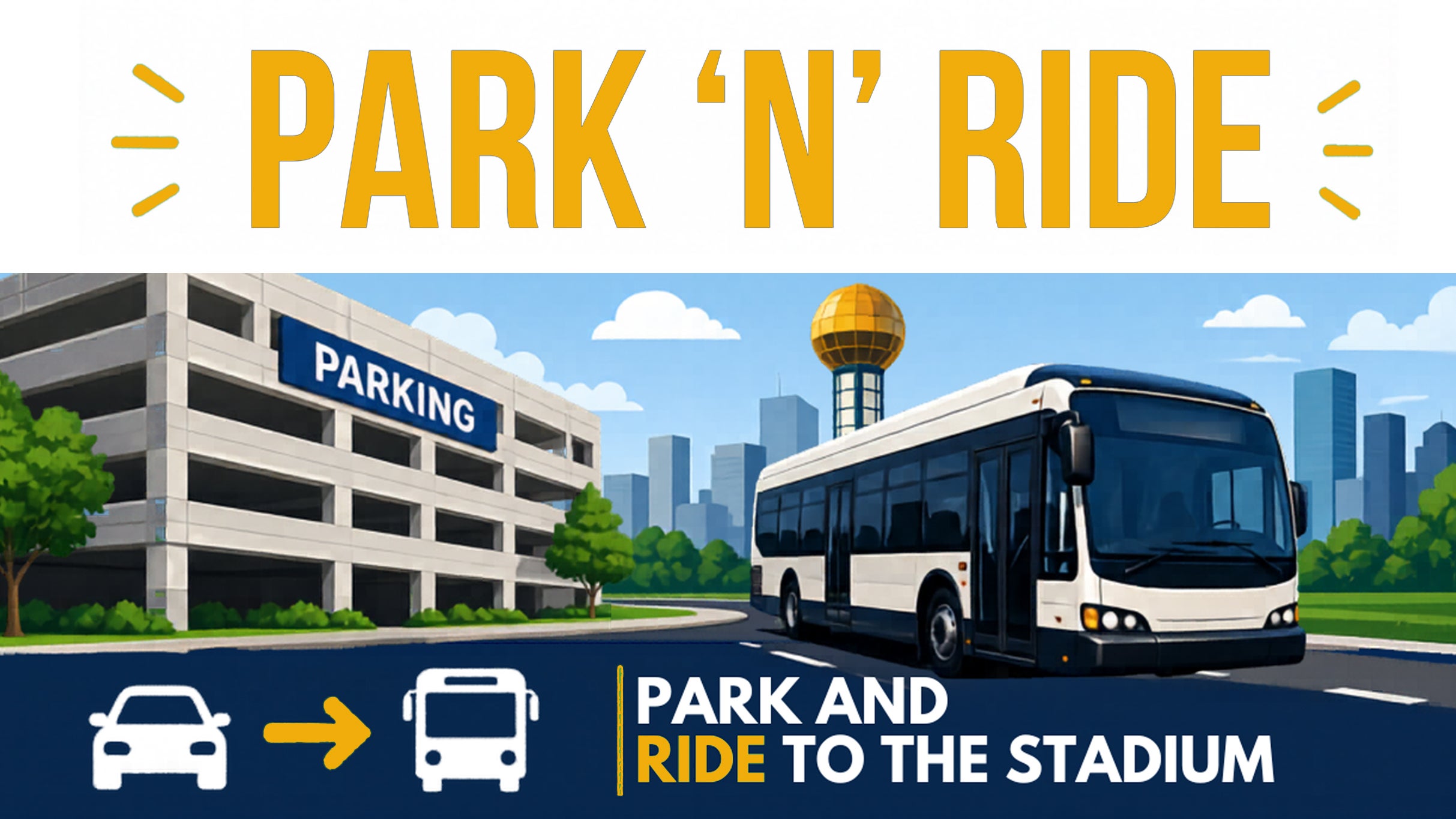 UT Football Park & Ride (UT vs Kentucky)