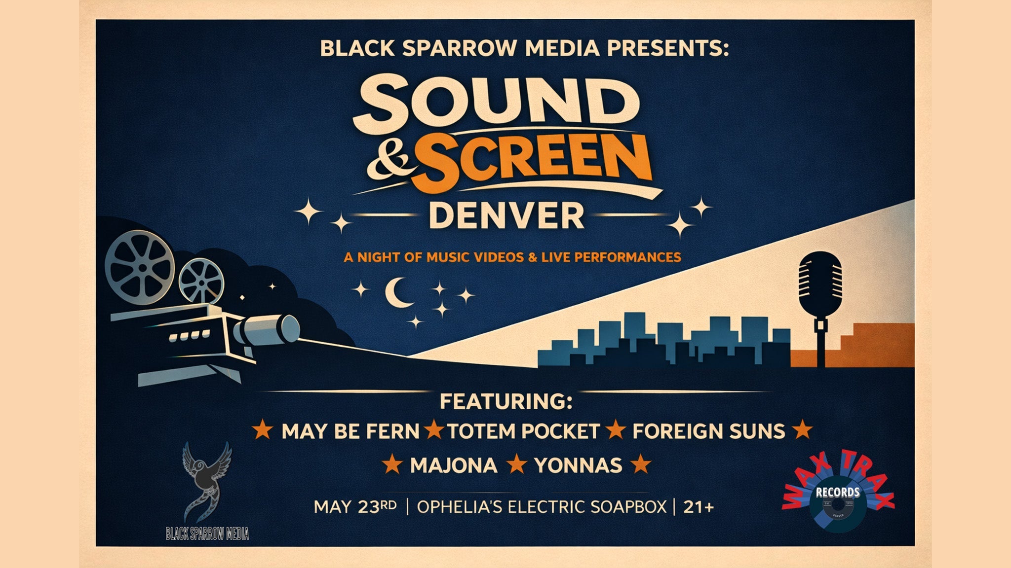 Black Sparrow Music Video Shoot at Ophelia's Electric Soapbox