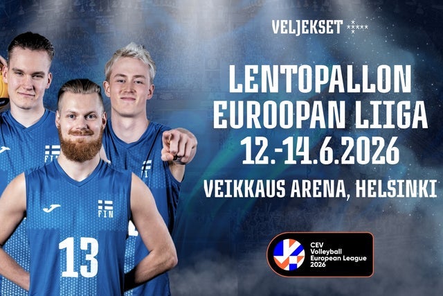 Miesten Lentopallon Euroopan liiga | Lippupaketti PE-SU 12.6.-14.6.