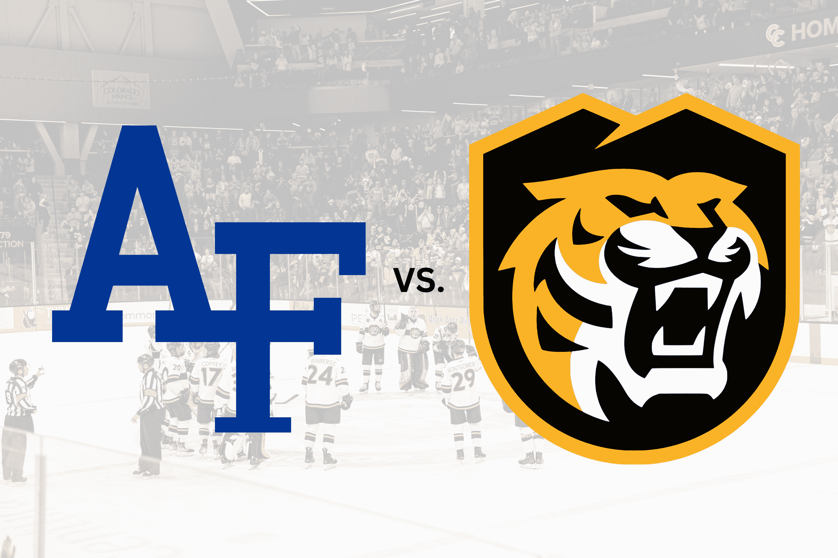 Colorado College Tigers Hockey vs. Air Force at Ed Robson Arena – Colorado Springs, CO