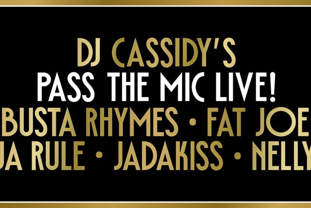DJ Cassidy's Pass The Mic Live! in Uncasville promotional photo for Artist presale tickets offer