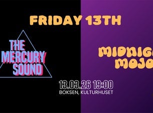 Bilde for arrangement Friday 13th – Midnight Mojo & The Mercury Sound