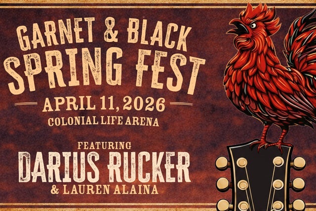 Presales to garnet &amp; black spring fest: members use these when buying pre-sale tickets