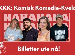 Bilde for arrangement STUDiO: Komisk Komedie-Kveld