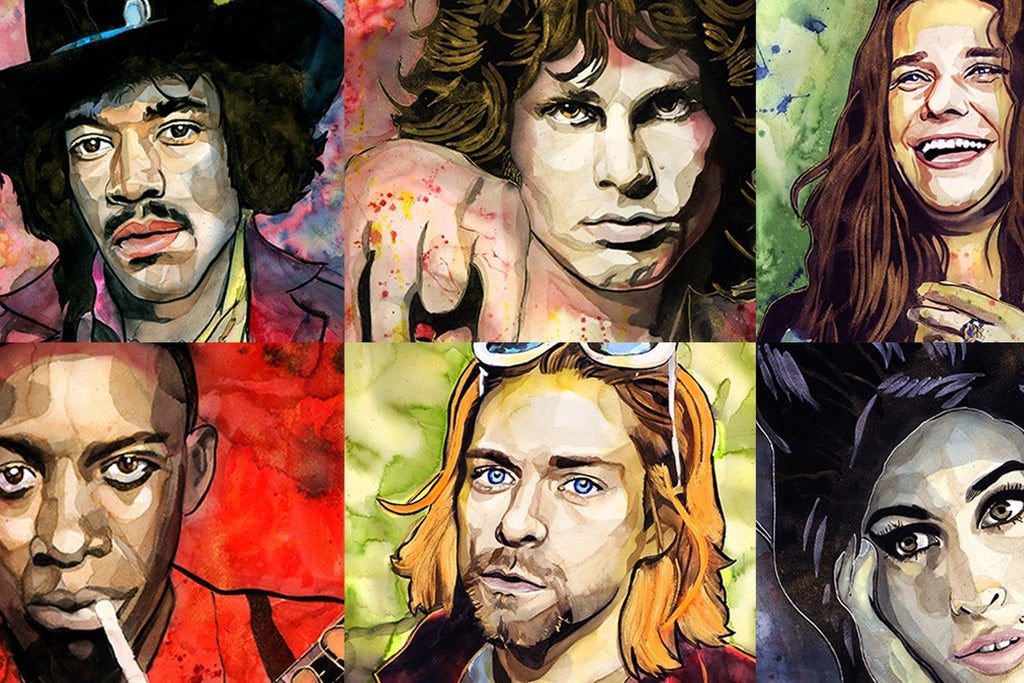 The 27 Club - Tribute to Hendrix, Joplin, Winehouse, Cobain and more