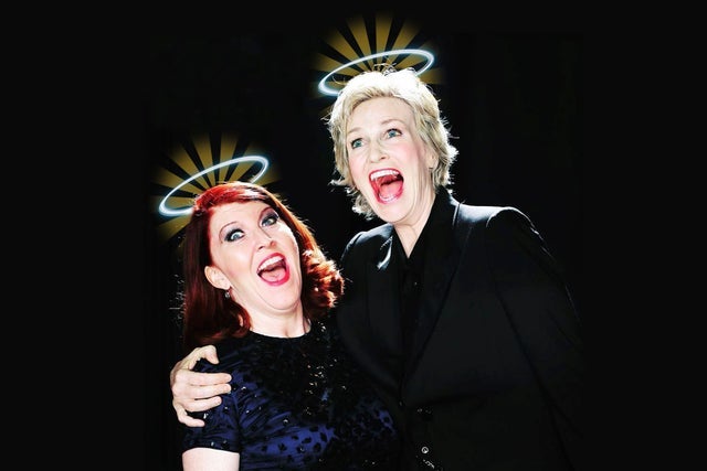 Jane Lynch & Kate Flannery 'The Trouble With Angels' presales in San Diego