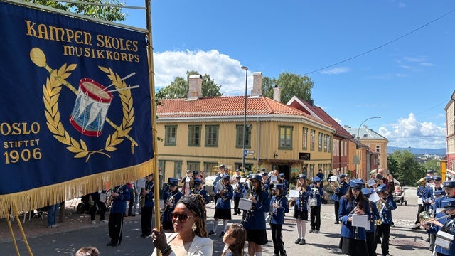 Kampen skoles musikkorps 120 års festkonsert