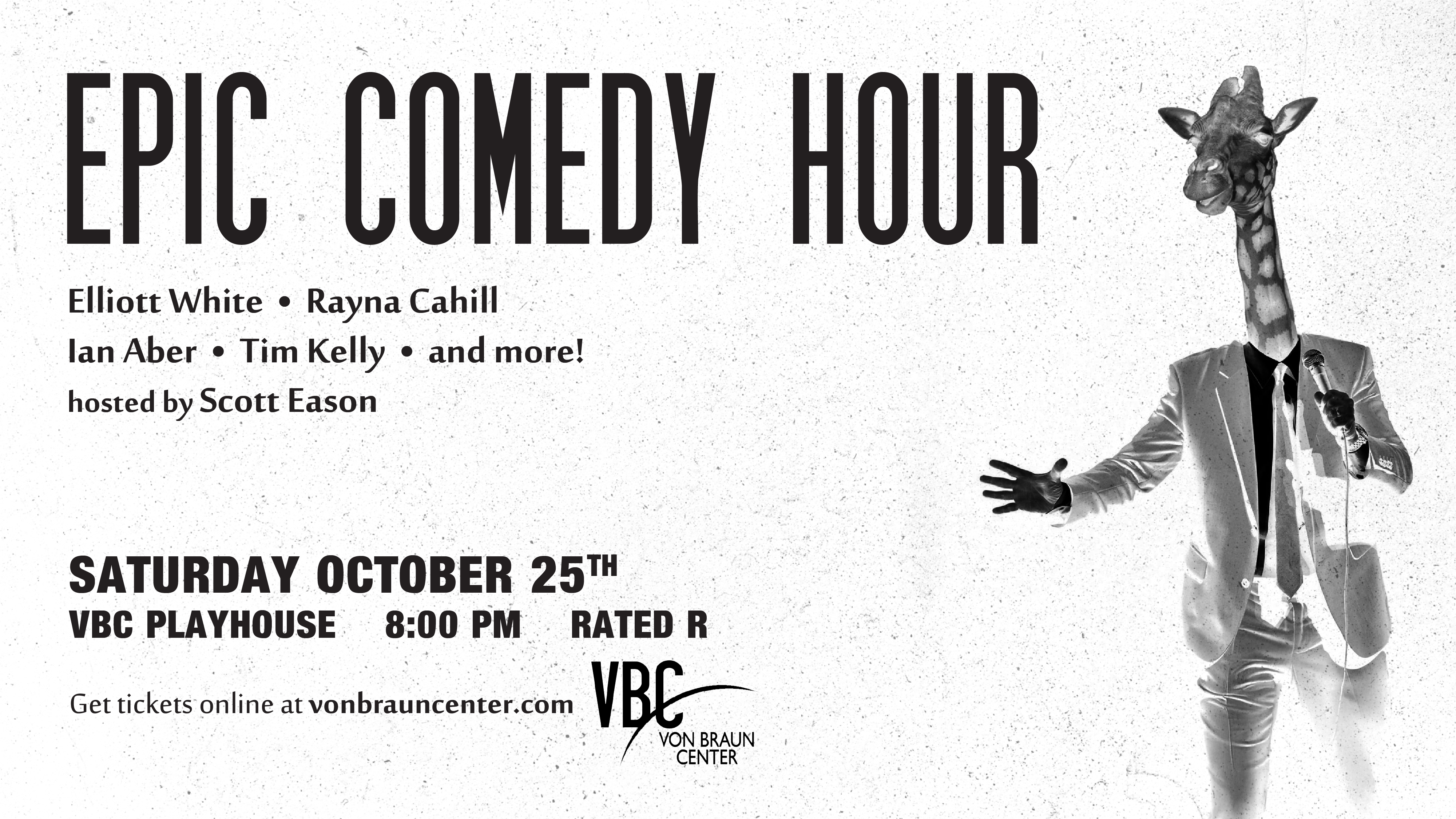 Epic Comedy Hour at Von Braun Center Playhouse – Huntsville, AL