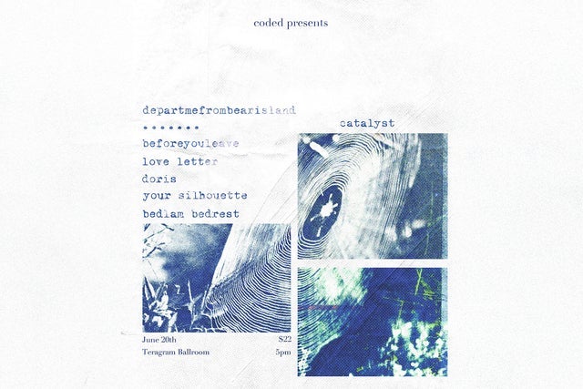 CODED presents: Catalyst with departmefrombearisland, and more
