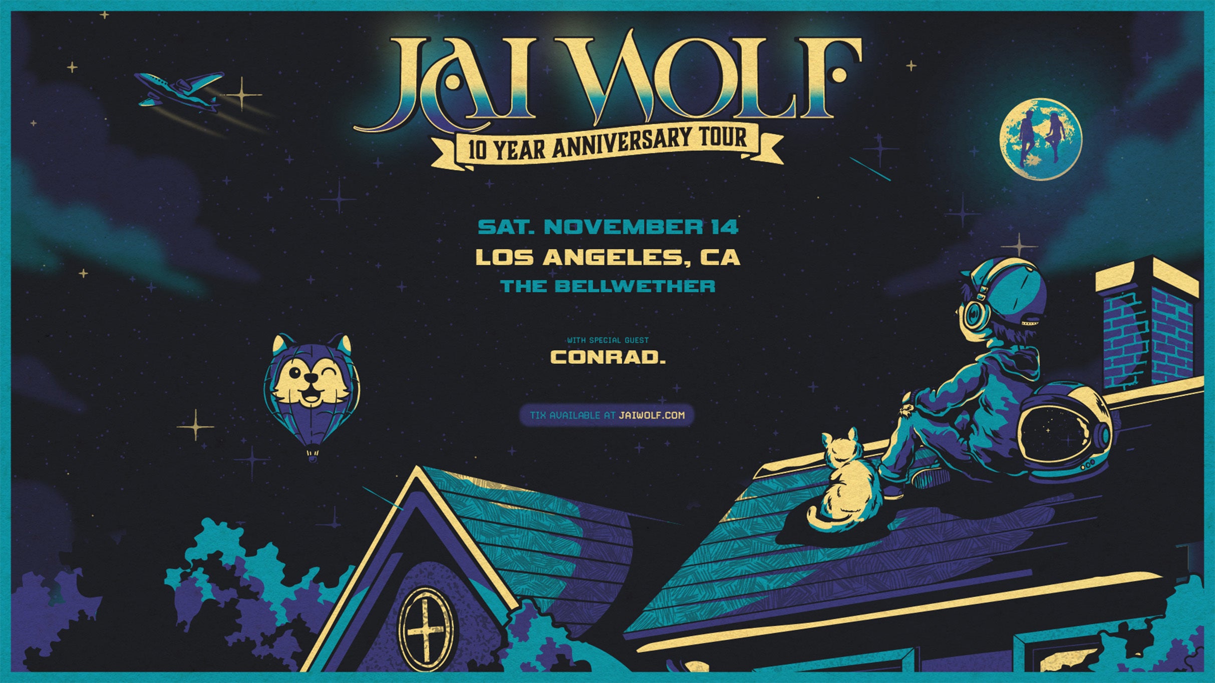 Jai Wolf: 10 Year Anniversary Tour