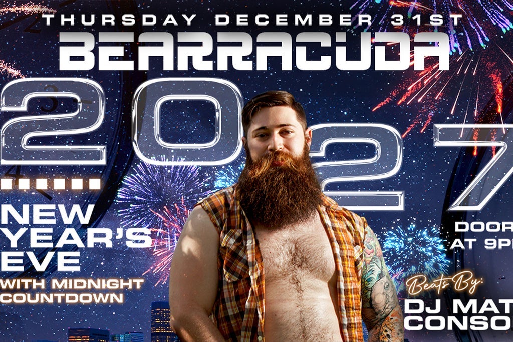 Bearracuda - New Year's Eve at Ophelia's Electric Soapbox in Denver on Thursday, December 31, 2026