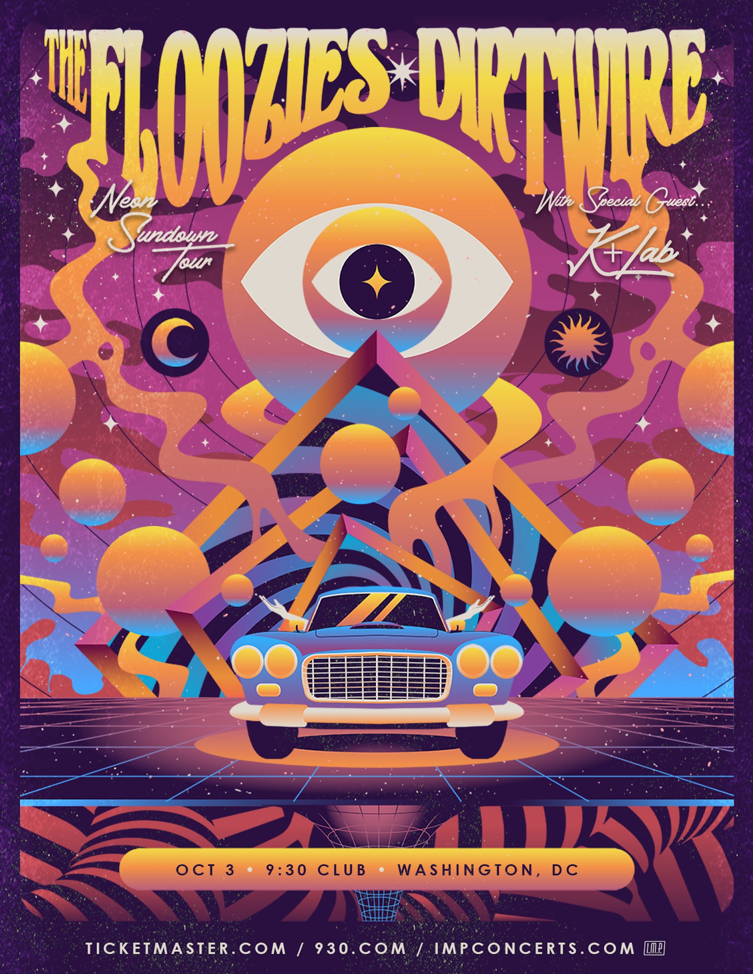 The Floozies & Dirtwire – Neon Sundown Tour at 9:30 CLUB – Washington DC