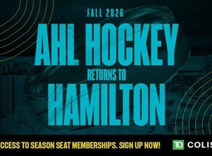 AHL Ticket Deposit at TD Coliseum