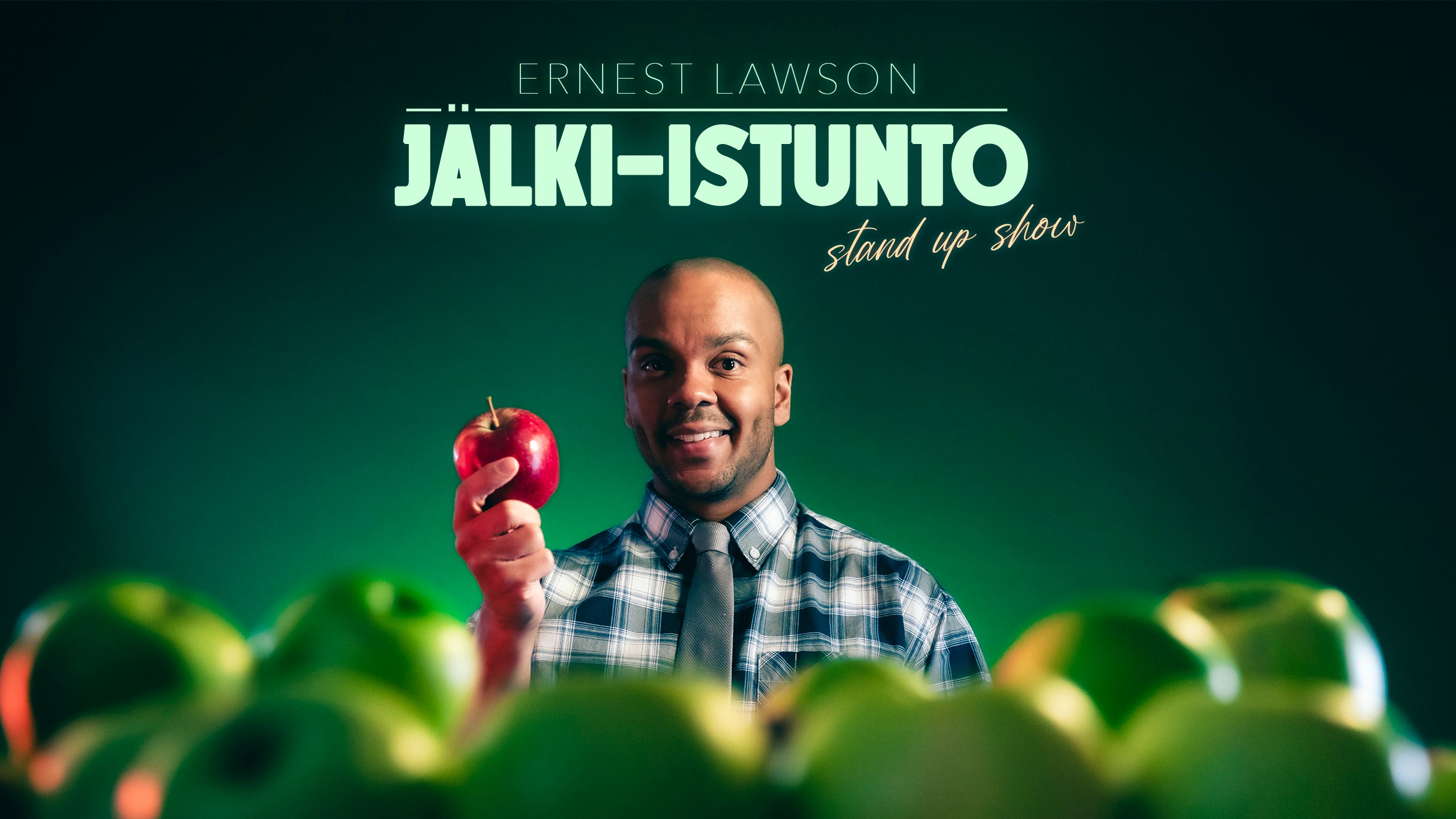 ERNEST LAWSON: JÄLKI-ISTUNTO Stand Up Show - Menox - Lahti - lauantaina 5. joulukuuta 2026