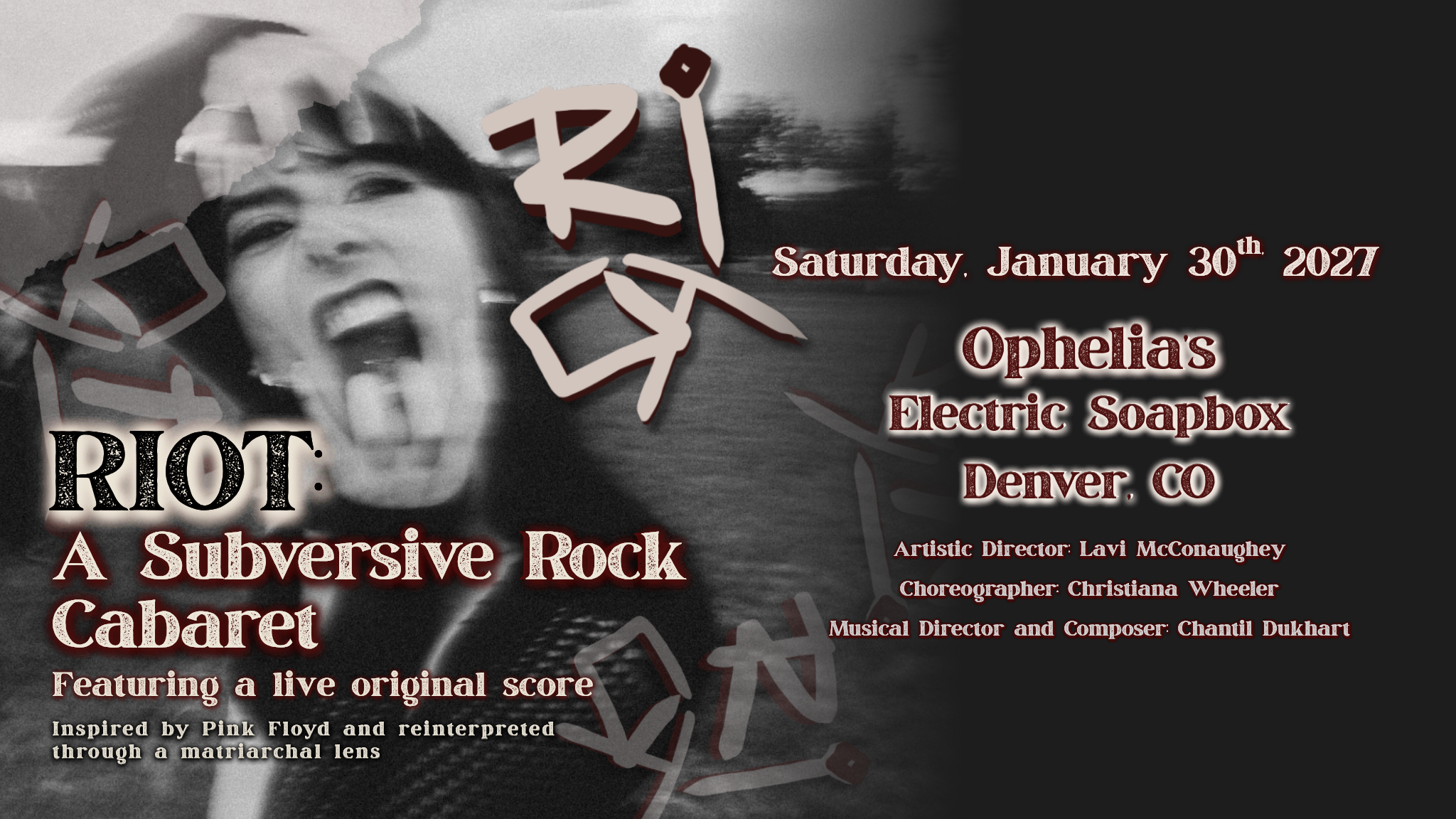 RIOT: A Subversive Rock Cabaret [EARLY SHOW]