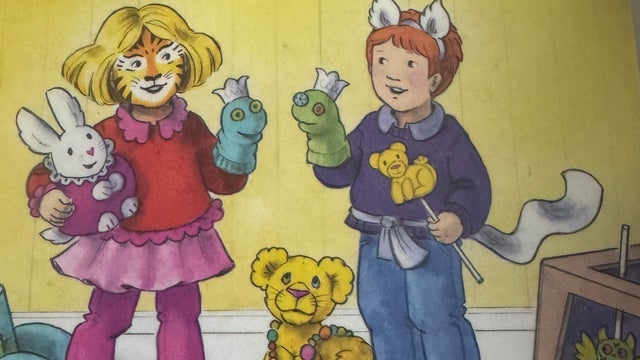 Karsten og Petra Leker teater