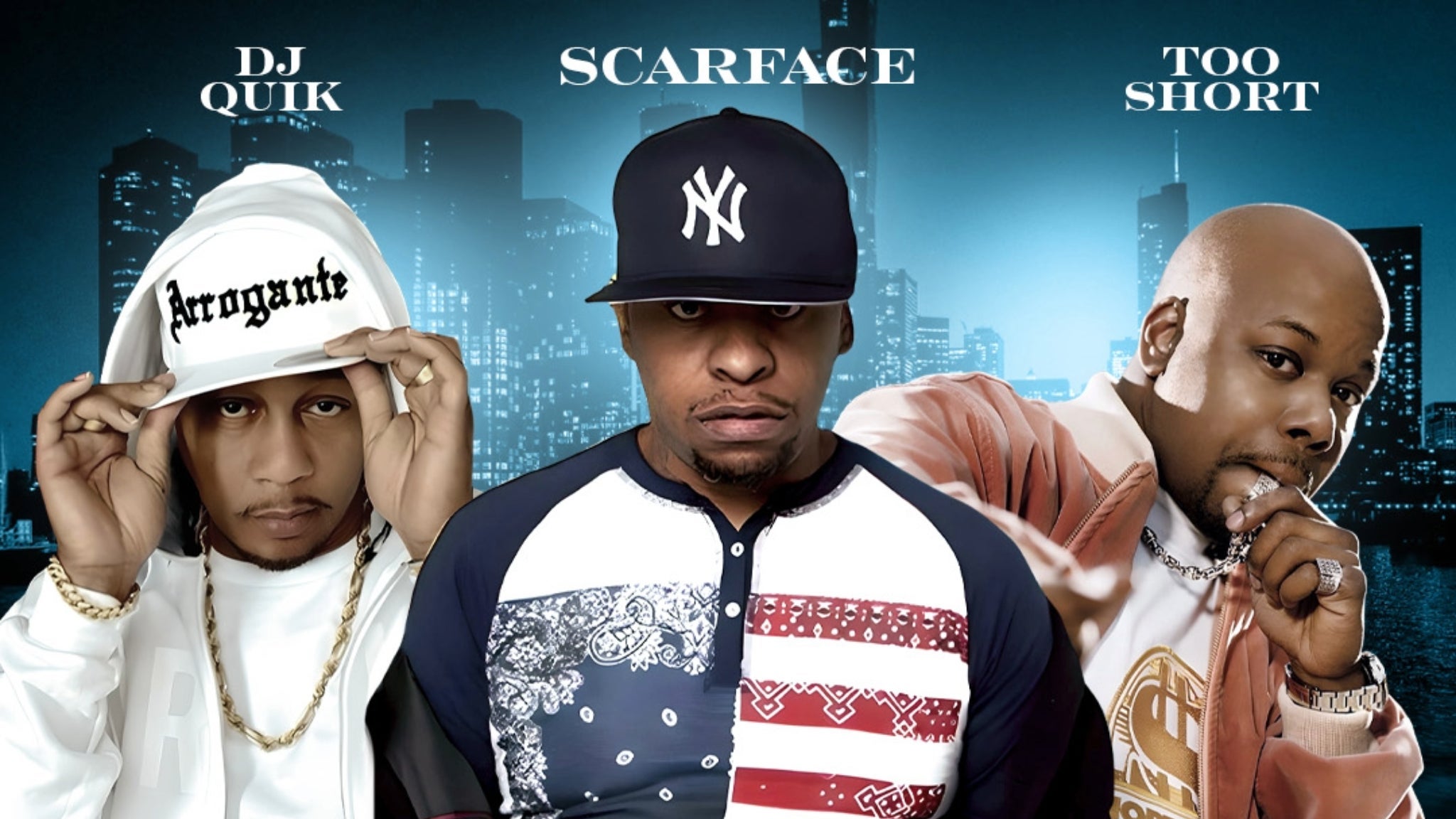 The Function Tour: Scarface, Too Short, & DJ Quik at Hard