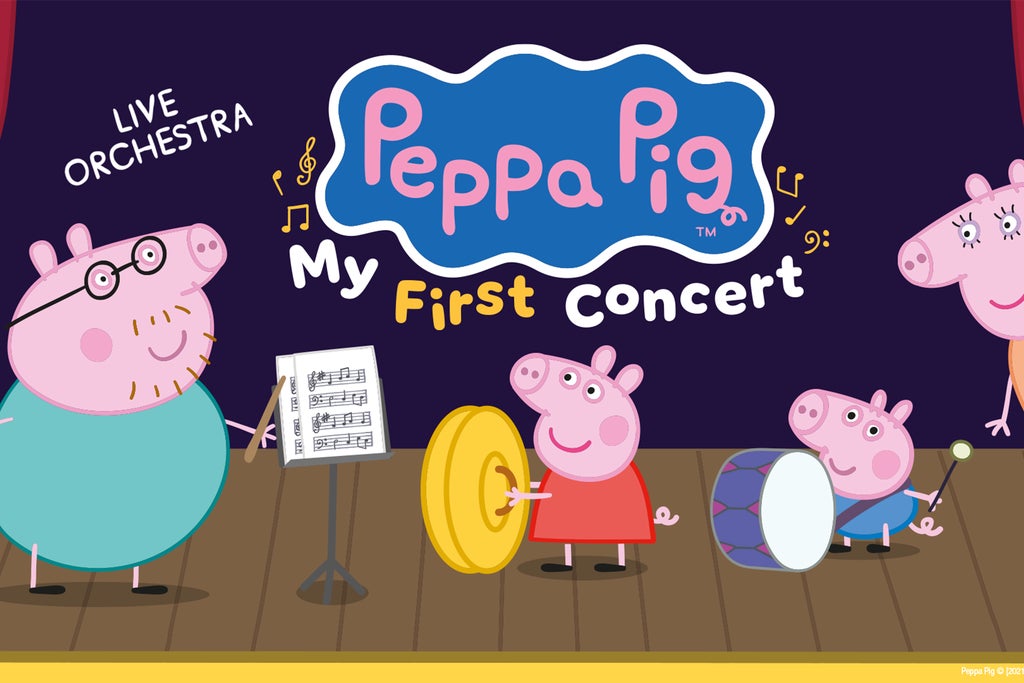 Tacoma Arts Live Presents Peppa Pig My First Concert show poster