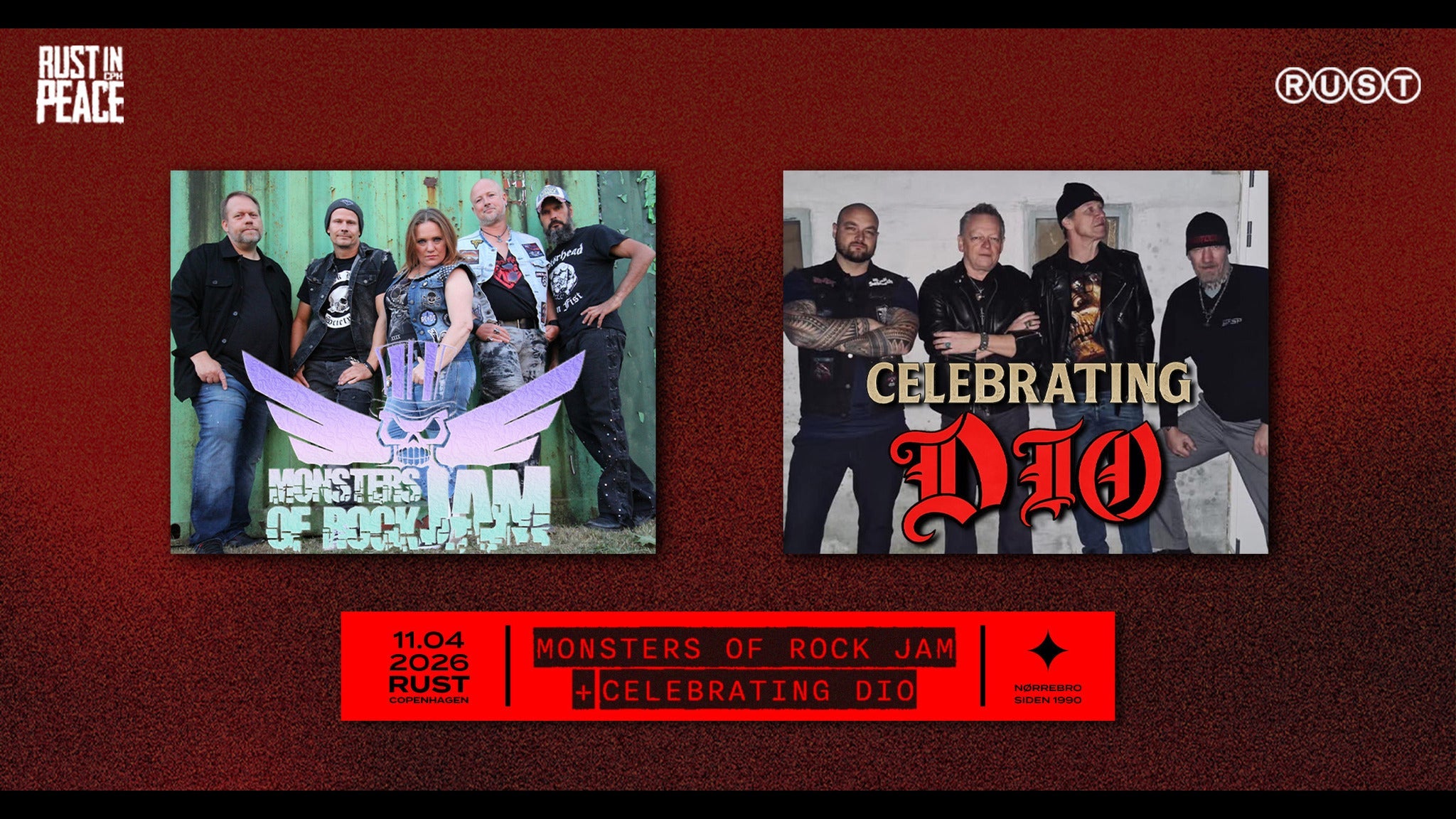 Rust In Peace: MONSTERS OF ROCK JAM + CELEBRATING DIO