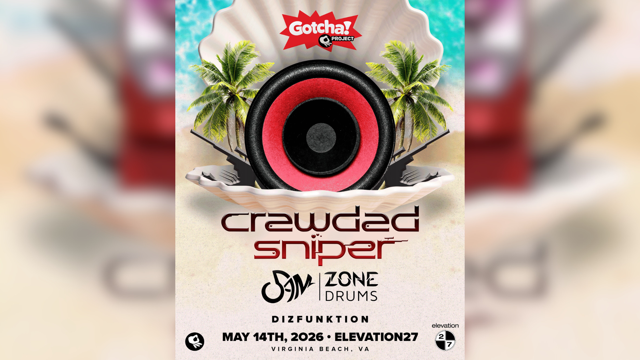 Crawdad Sniper with 5AM, Zone Drums, and Jack The Giant