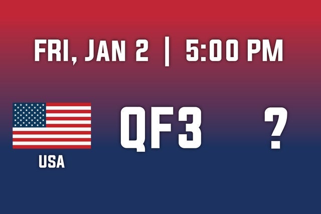 2026 IIHF World Junior Championship Quarterfinal 3: USA vs TBD in Saint Paul promotional photo for Ticketmaster Holiday Promotion presale tickets offer
