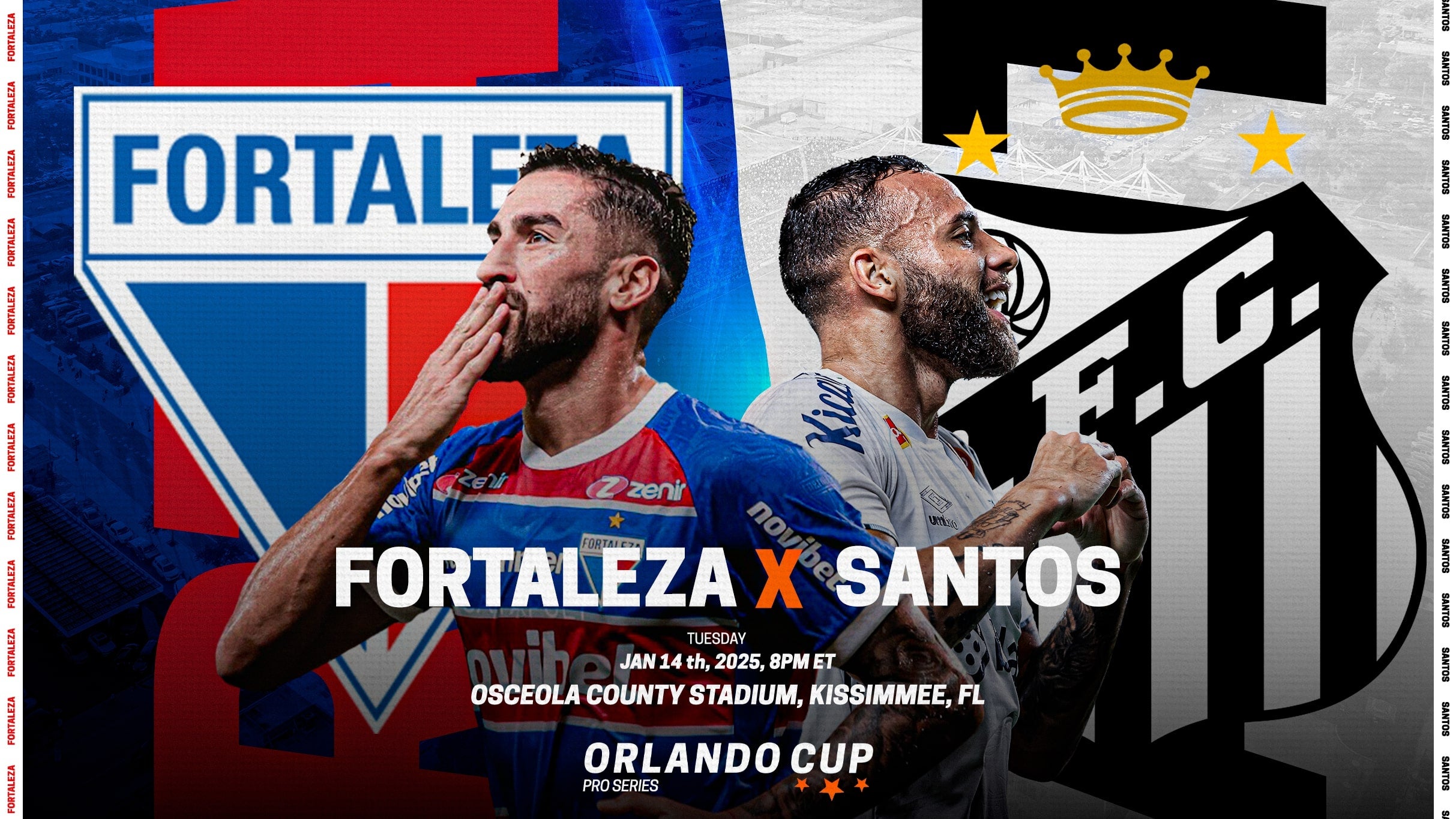 Orlando Cup Pro Series: Fortaleza v Santos at Osceola County Stadium at Osceola Heritage Park – Kissimmee, FL