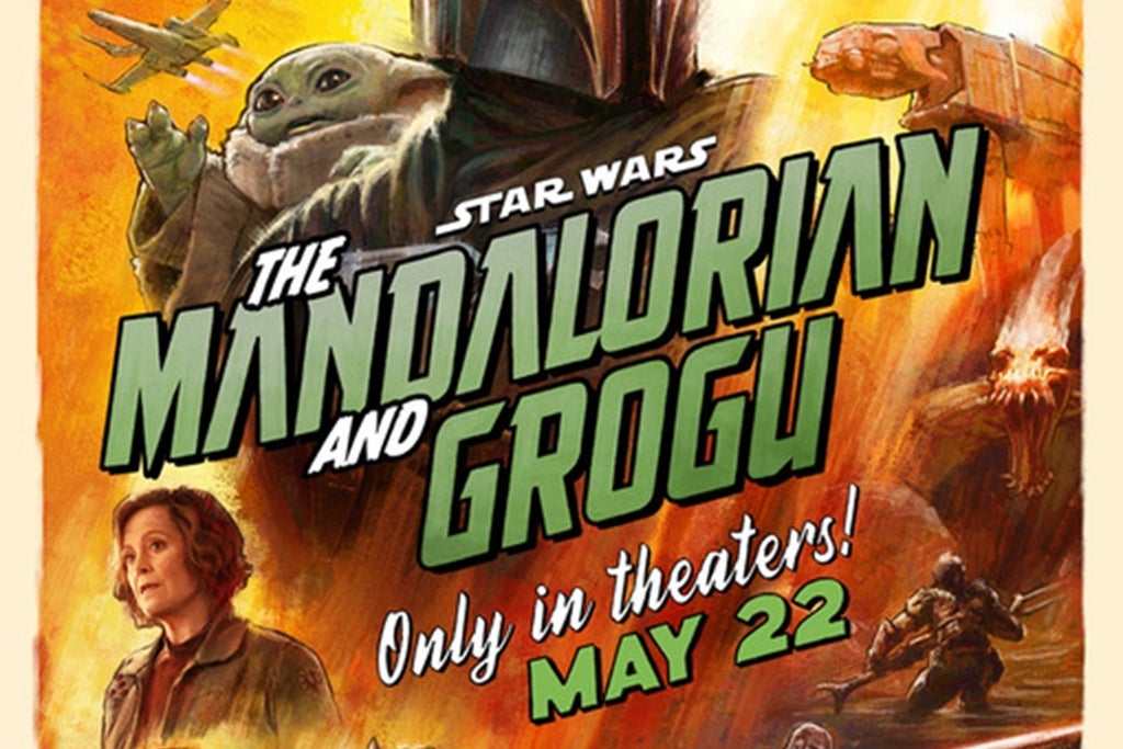 The Mandalorian and Grogu (Open Caption Showing)