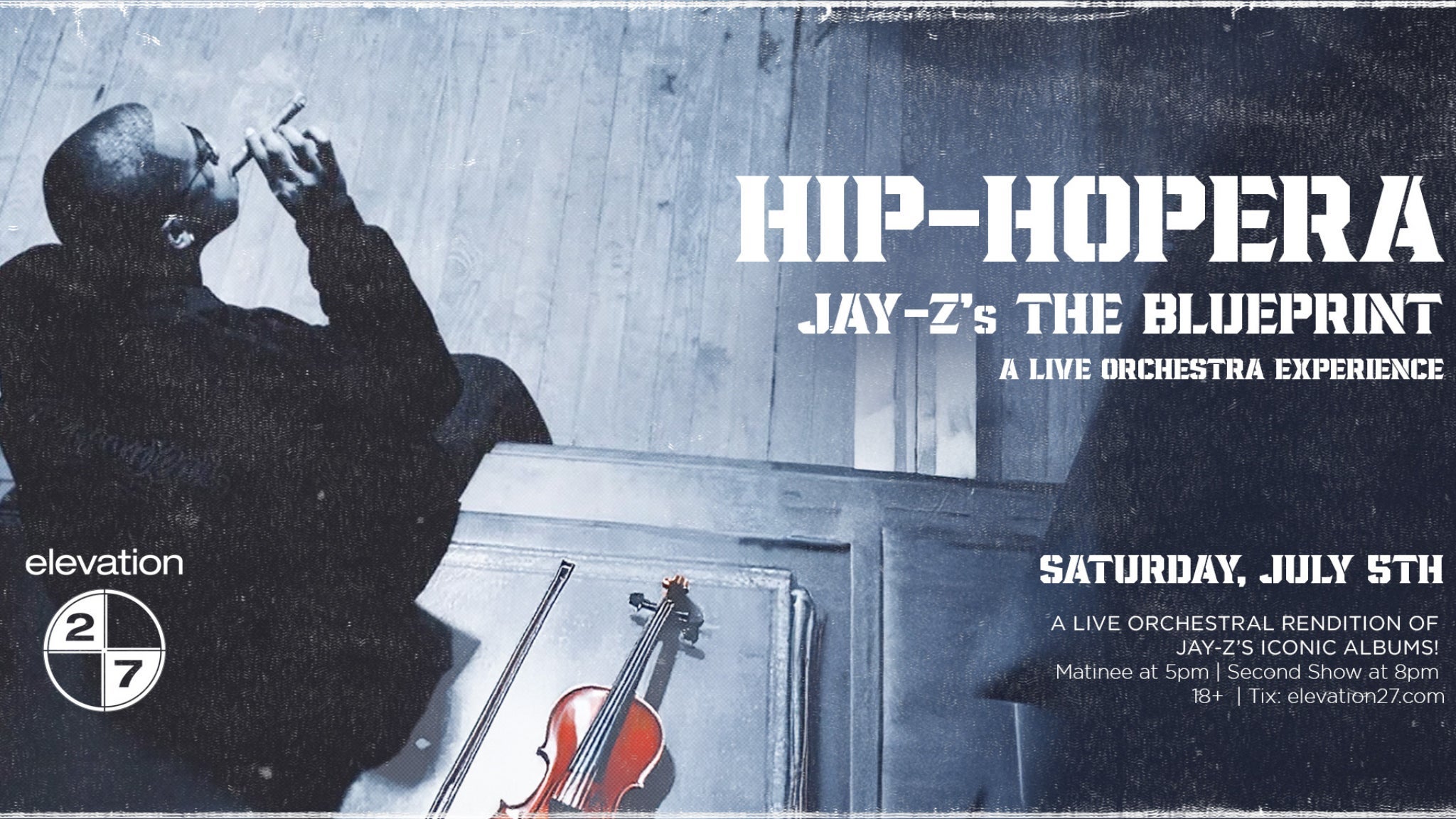 Hip Hopera: Jay-Z's The Blueprint Album Reimagined by Live Orchestra