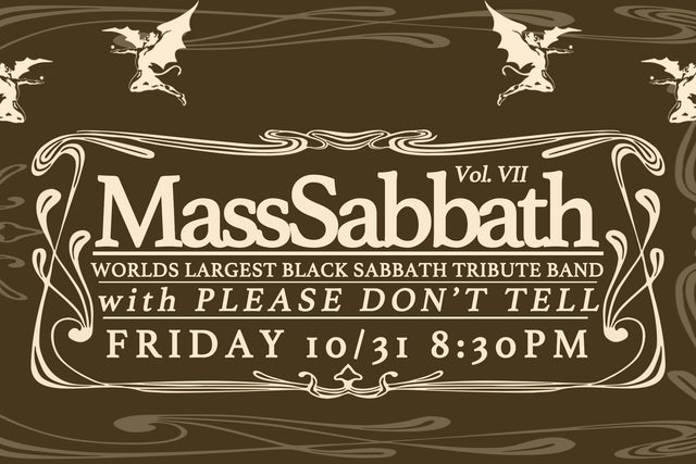 MASS SABBATH - "The World's Largest Black Sabbath Tribute" presales in Charlottesville