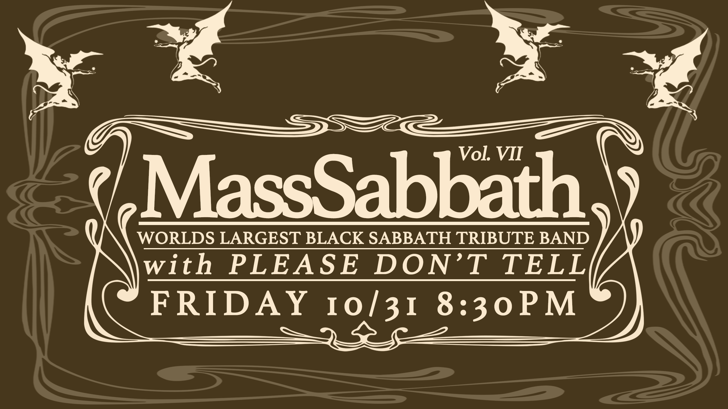 MASS SABBATH - "The World's Largest Black Sabbath Tribute"