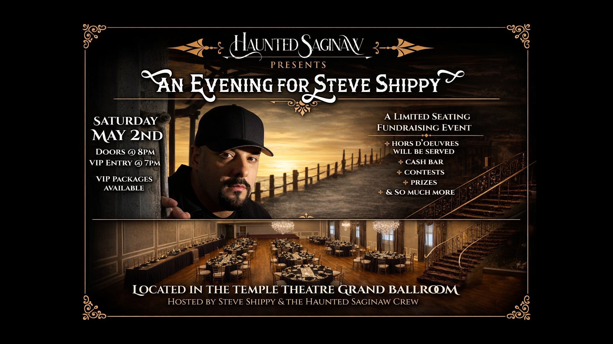 Haunted Saginaw Presents: An Evening for Steve Shippy