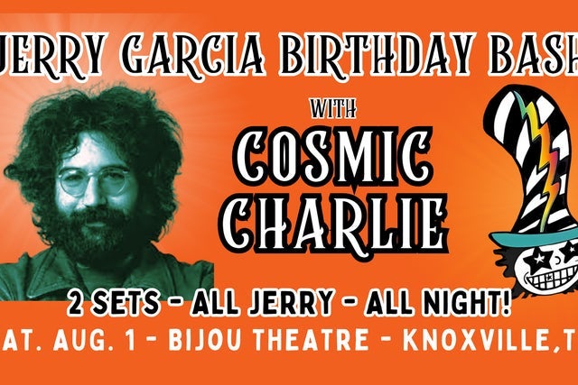 Presales to jerry garcia birthday bash with cosmic charlie: members use these when buying pre-sale tickets