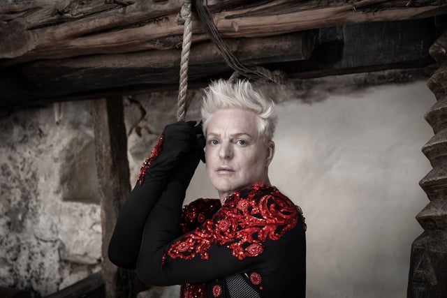 Andy Bell of Erasure: Ten Crowns Tour presales in Park City