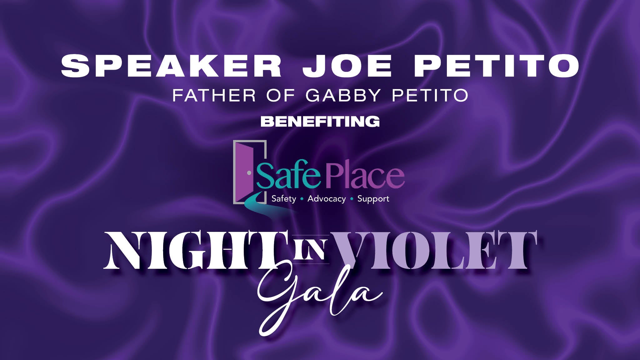 image of Joe Petito: Night In Violet Gala Benefiting SafePlace (ALL AGES)