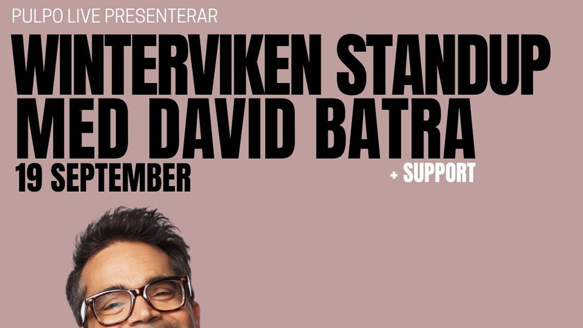 Standup på Winterviken - David Batra & Christer Svensson event image